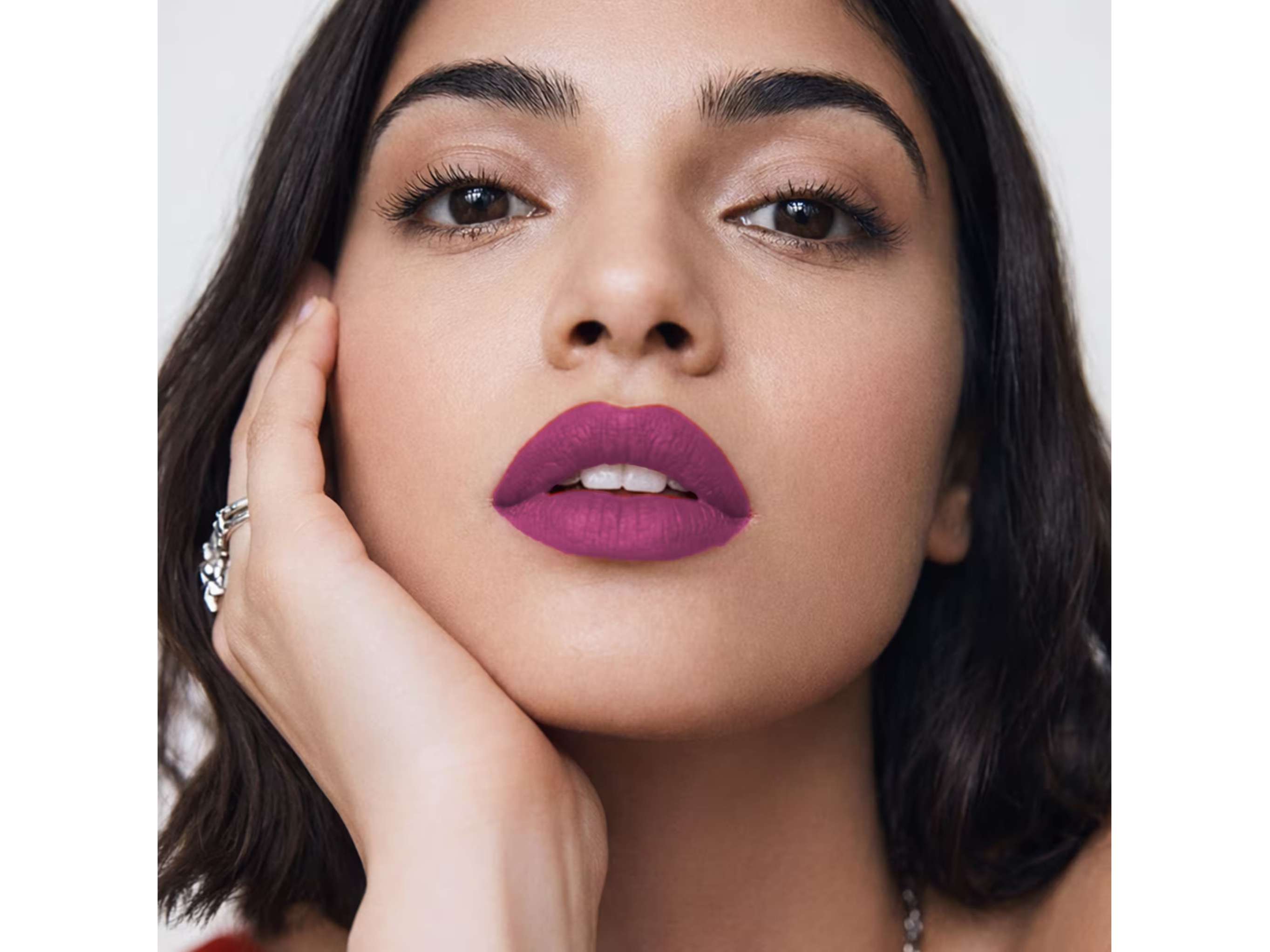 Sheeq Power Pout - Creamy Matte Bullet Lipstick - Mulberry Muse - 05 view 2