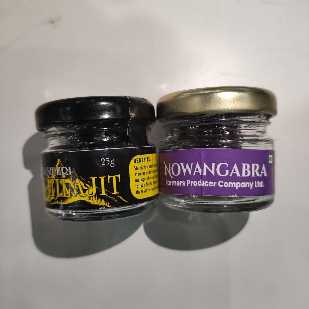 Shilajit and Saffron combo view 2