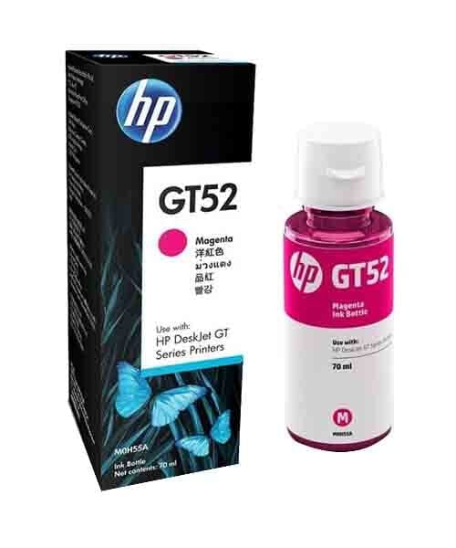 Hp Gt52 70-ml Magenta Original Ink Bottle (m0h55aa) view 2