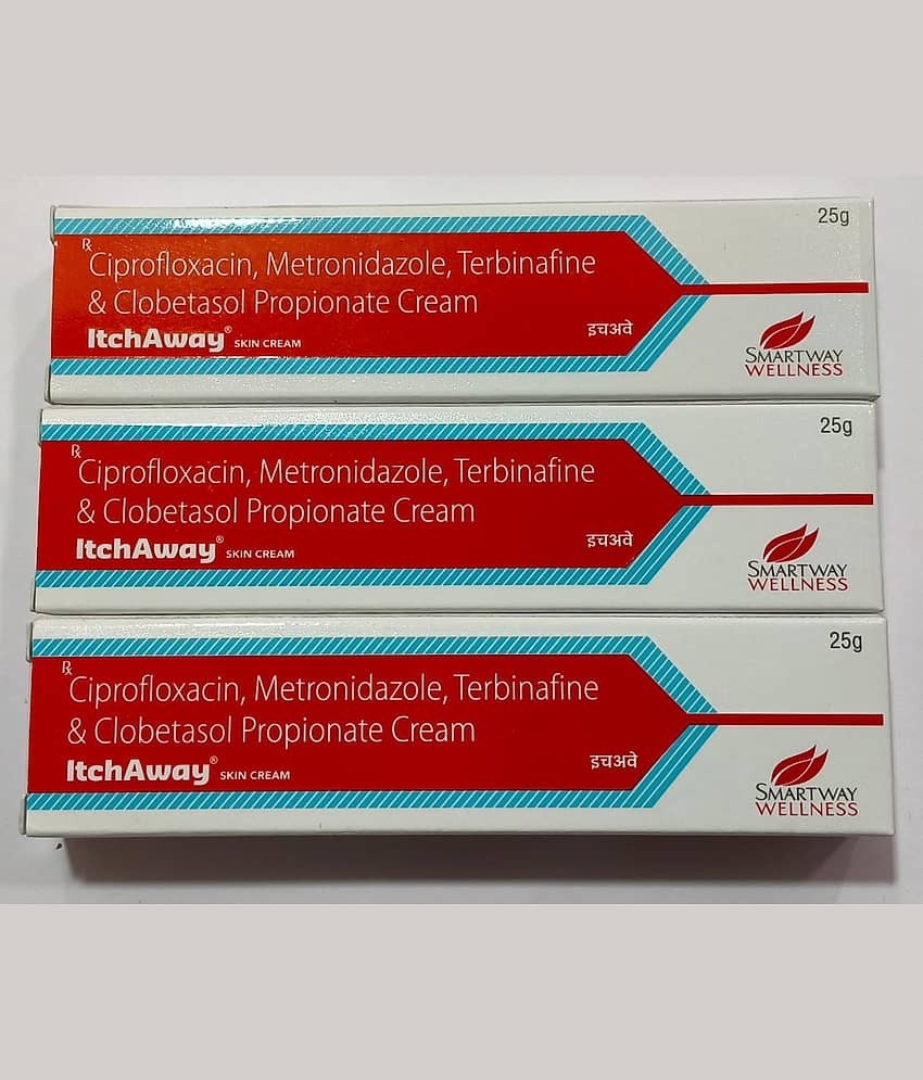 Itchaway Antifungal Cream For All Skin Type, 25gm ( Pack of 3) view 2