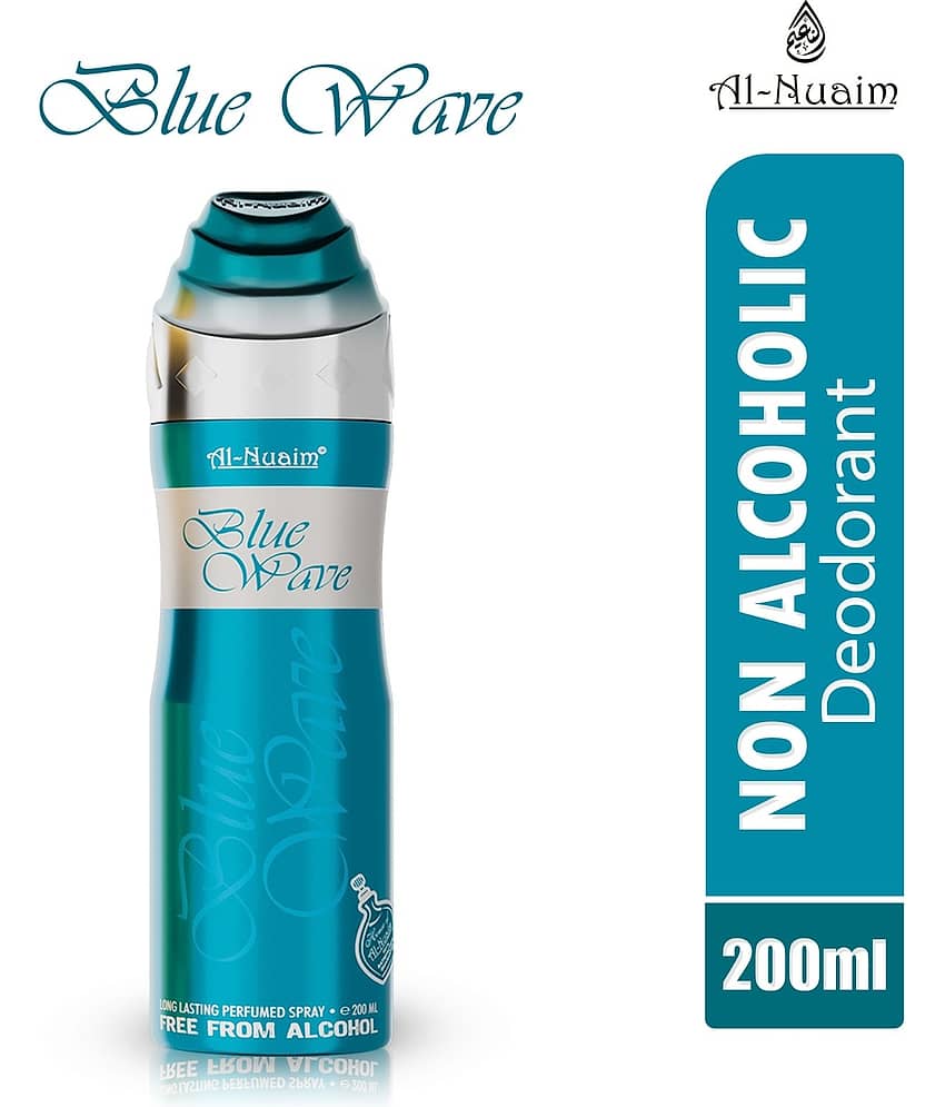 Al-Nuaim Blue Wave Deodorant Spray for Unisex 100 ml ( Pack of 1 ) view 2