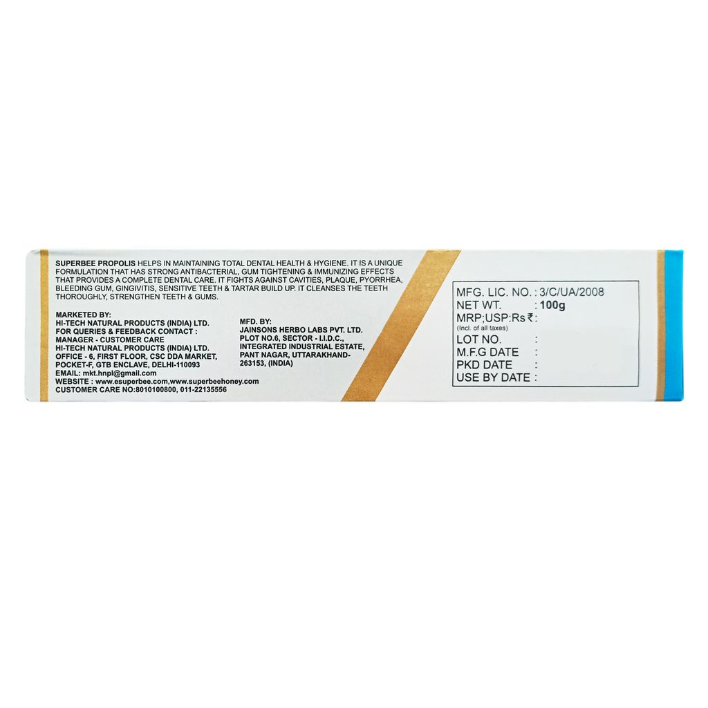 Superbee Propolis Toothpaste 100gm 1pcs view 2