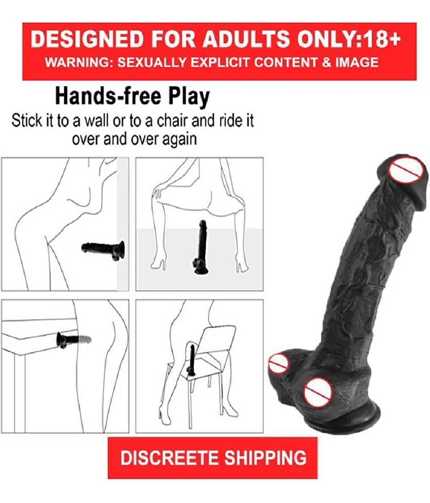 10 Inch C Shape Realistic Dildo With Strong Suction Cup Suction Black dildo dicks toy silicon penis sexy products low price view 2
