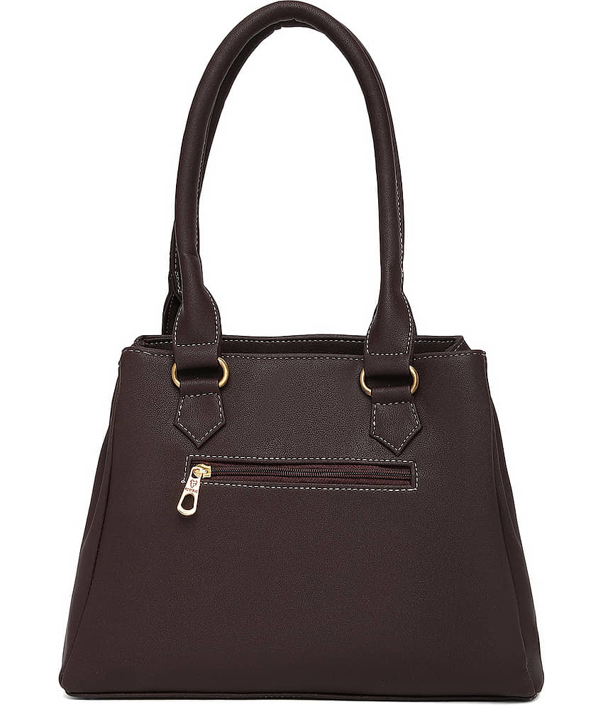 Fostelo Brown P.U. Shoulder Bag view 2