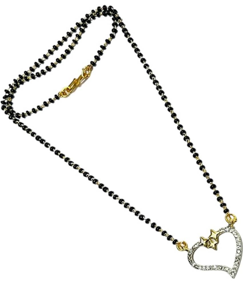 Charms Golden Mangalsutra ( Pack of 1 ) view 2
