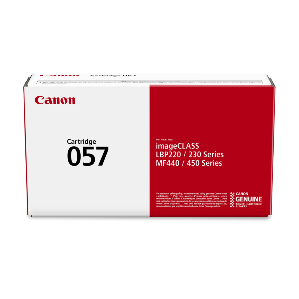 Canon 057 Toner Cartridge Black imageCLASS MF449dw, MF448dw, MF445dw, LBP228dw, LBP227dw, LBP226dw view 2