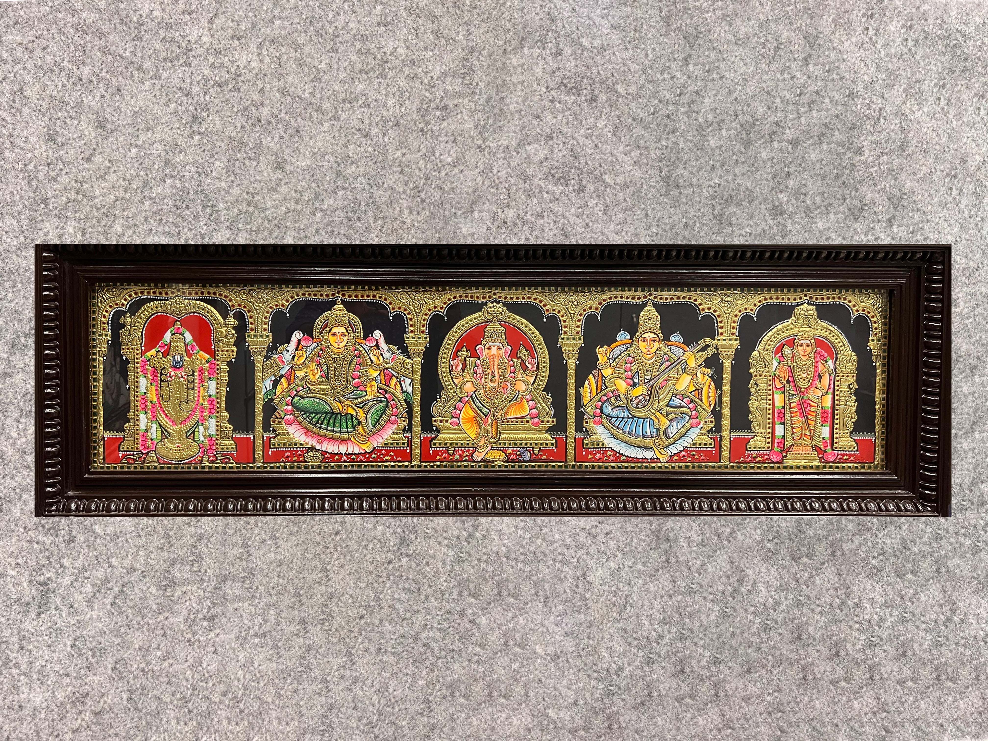 5 God Panel - Without Frame 40 x 10 view 2