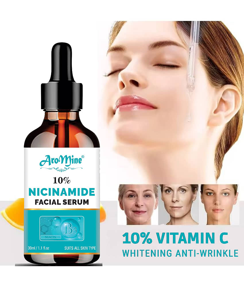 Aromine Face Serum Niacinamide Radiant Glow For All Skin Type ( Pack of 1 )