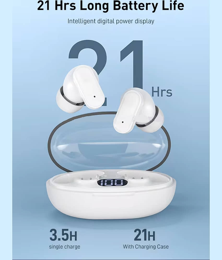 VEhop S460 compact Bluetooth True Wireless (TWS) In Ear 21 Hours Playback Fast charging,Powerfull bass IPX4(Splash & Sweat Proof) Assorted view 2