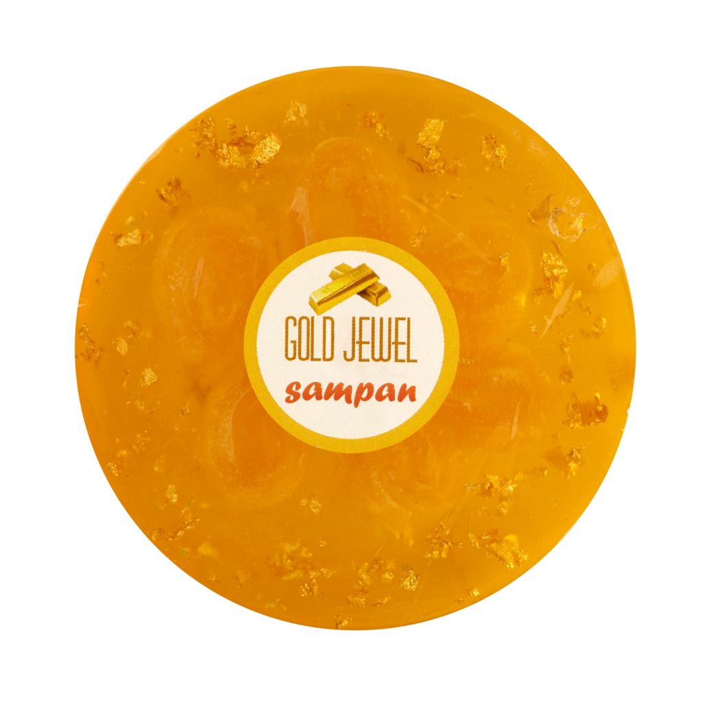Sampan Gold Jewel Aloe Vera Glycerine Bathing Bar