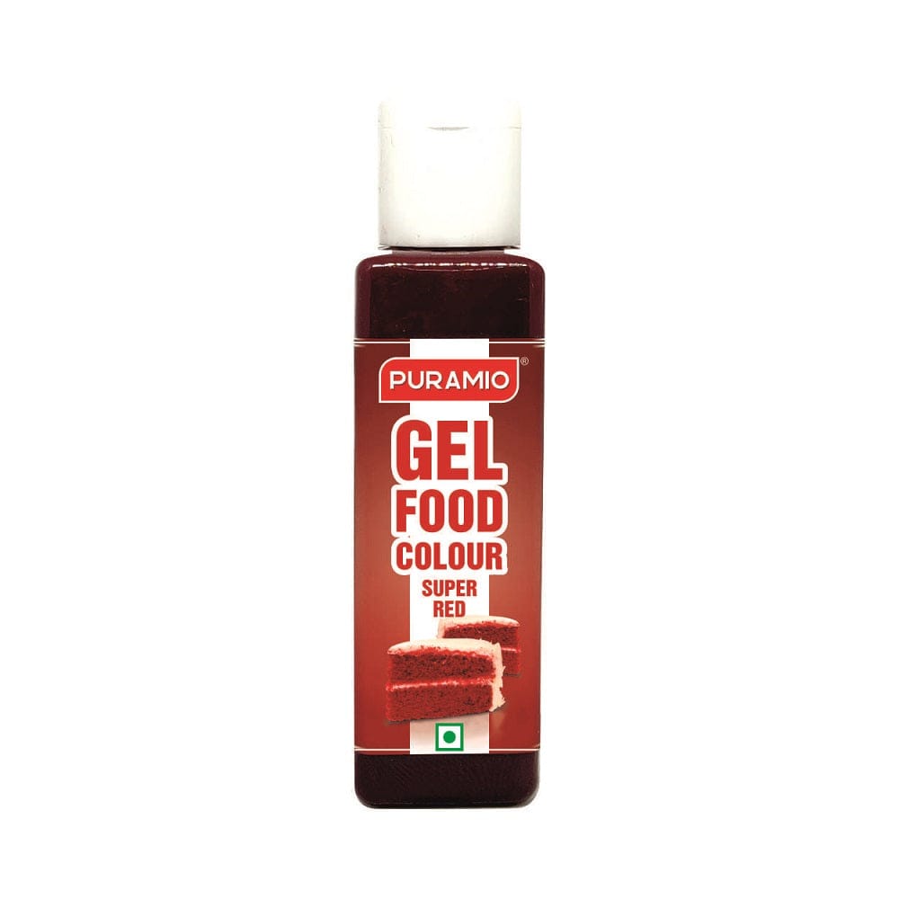 Puramio Gel Food Colour - Super Red, 30 gm view 2