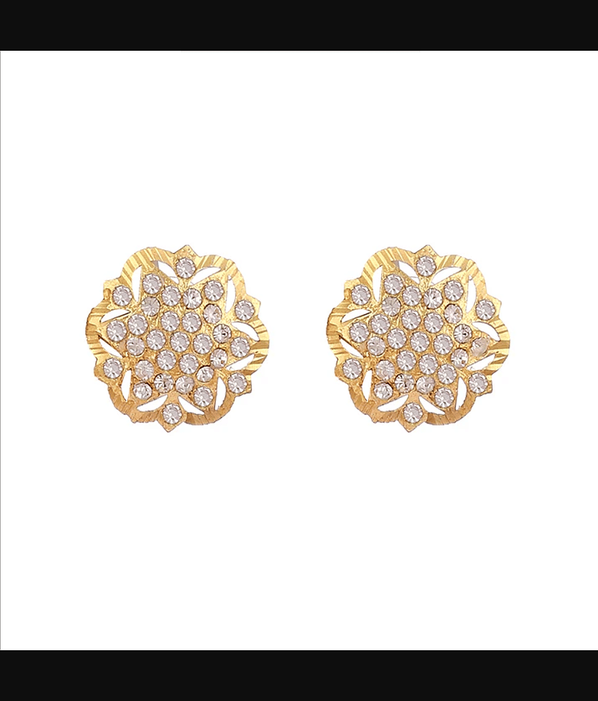 gilher White Stud Earrings ( Pack of 1 ) view 2
