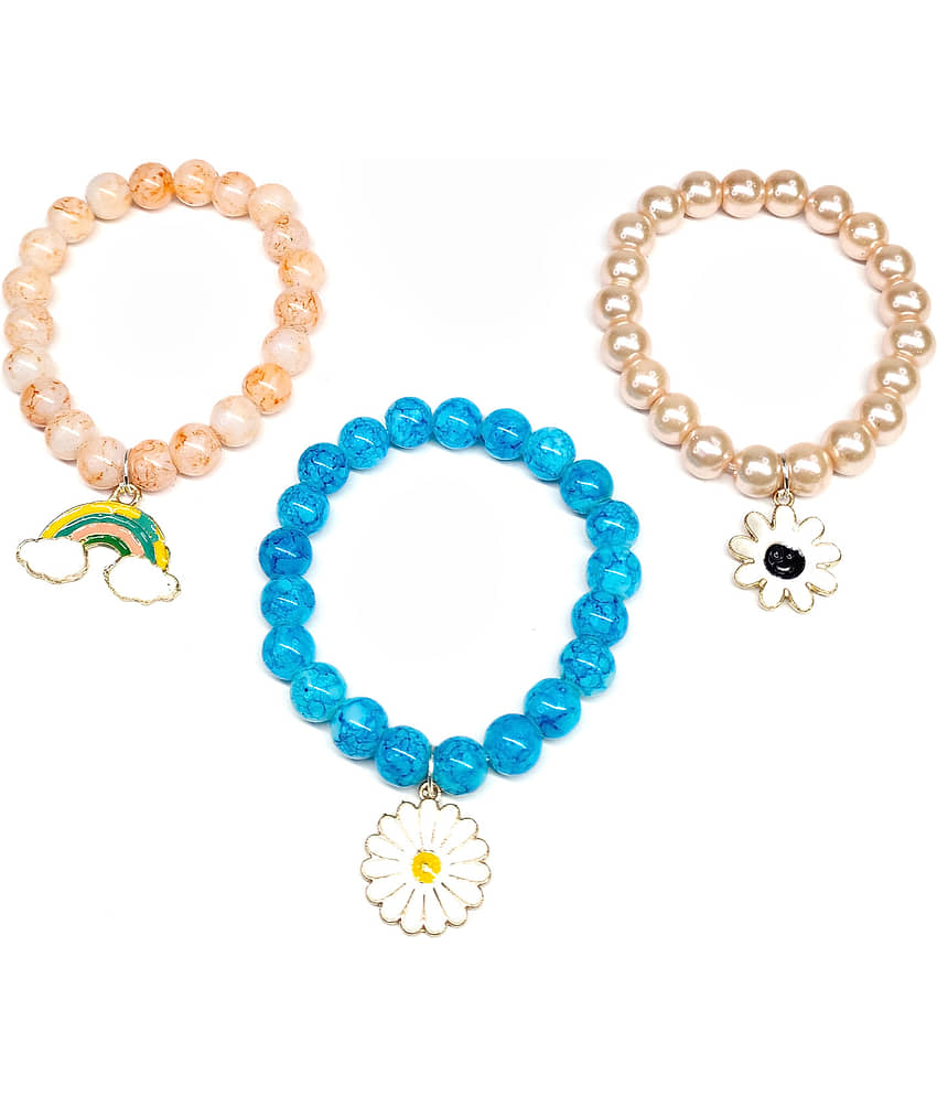 DAIVYA WELLNESS - Multicolor Bracelet ( Pack of 3 ) view 2