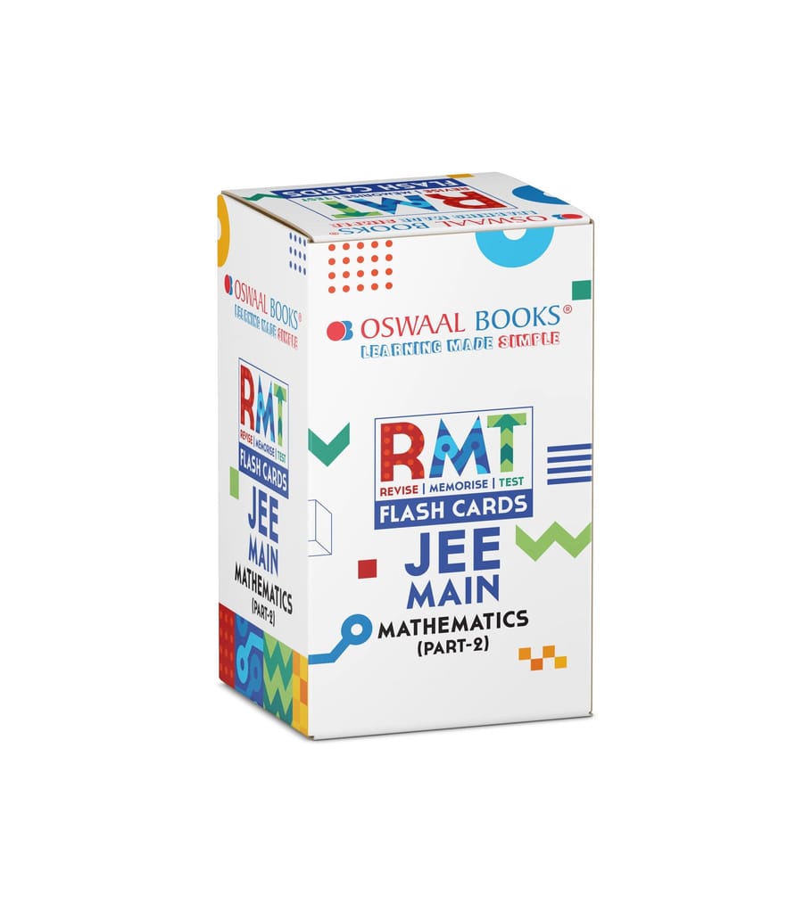Oswaal JEE Main RMT FLASHCARDS Mathematics Part-2 (For 2024 Exam) [Card Book] Oswaal Editorial Board Oswaal Editorial Board