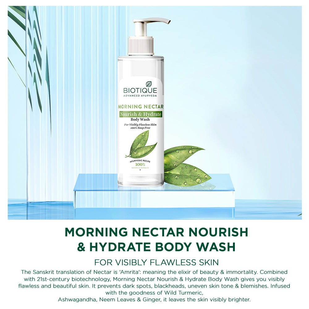 Biotique Morning Nectar Pore Tightening Purifying Toner 120ml view 2