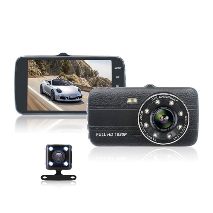 AUSHA Front & Rear Dual Dash Cam | 1080P Full HD, Night Vision, Parking Assist & G-Sensor view 2