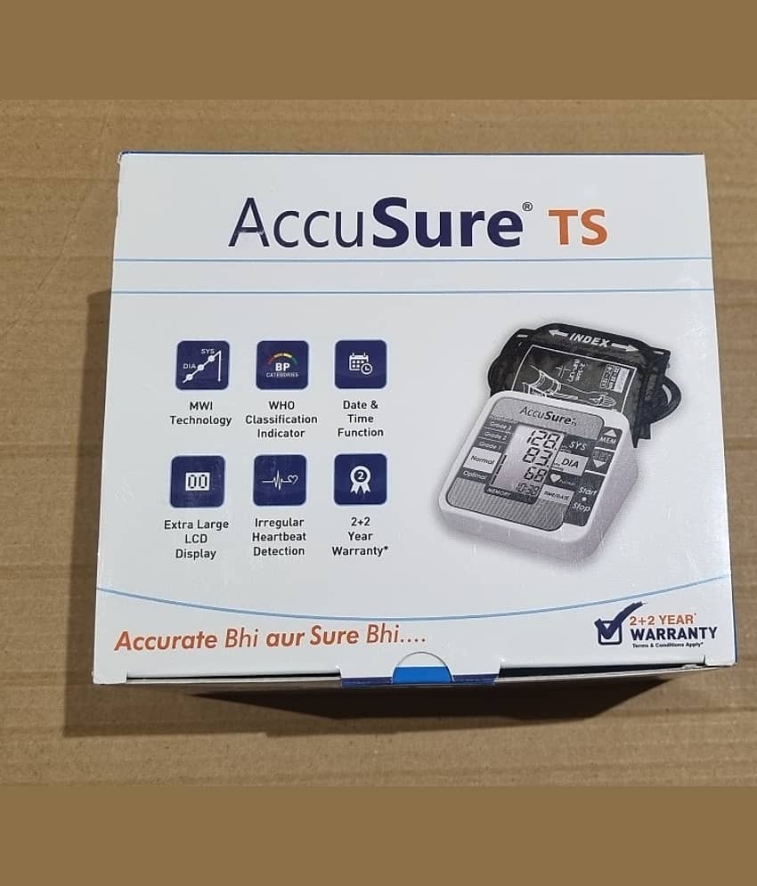 Accusure india TMB 1112A AccuSure TS BP Monitoring System view 2