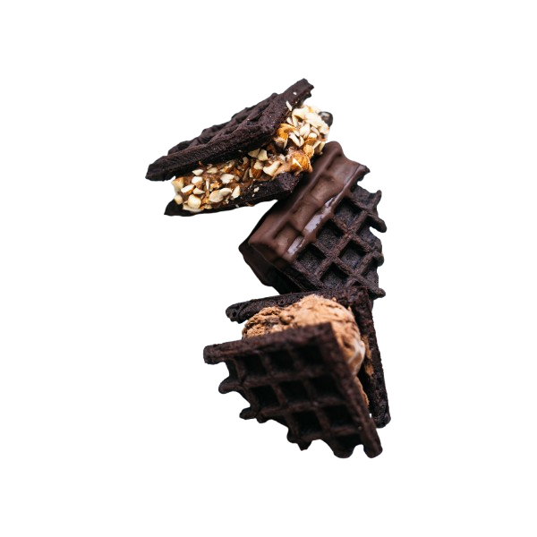 Cookies n Cream with Dark Choco Waffle view 2