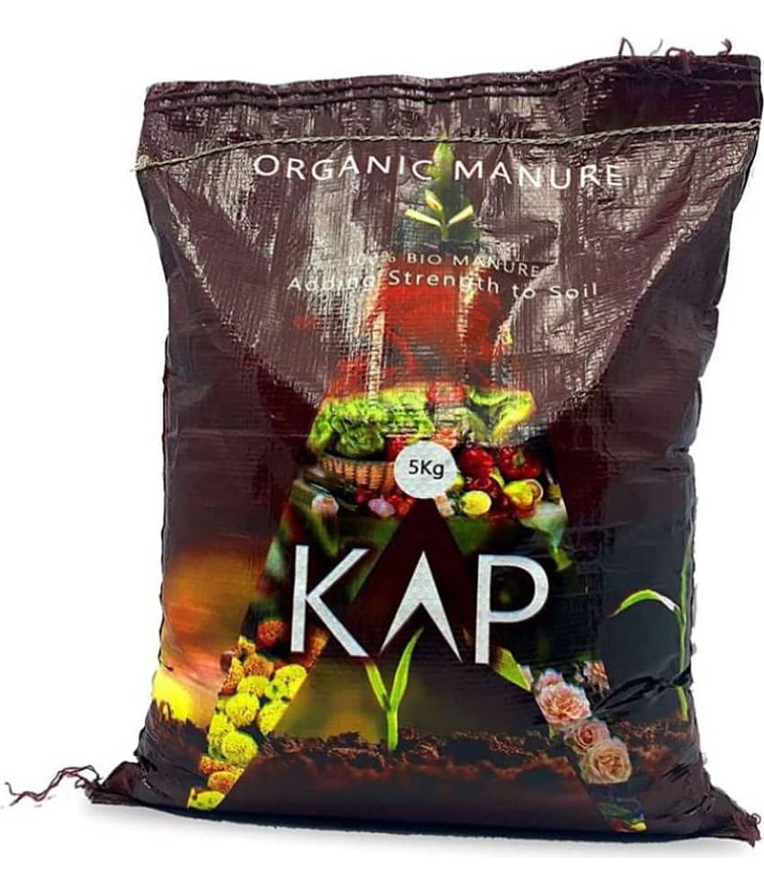 KAP Organic Bio Manure for Home and Kitchen Garden Plants - 10 KG (5kg X 2) view 2