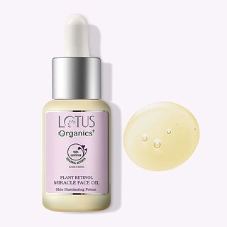 Lotus Organics+ Bakuchiol Plant Retinol Miracle Facial Oil (15 Ml) view 2