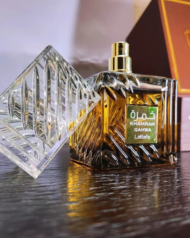 Lattafa Khamrah Qahwa Eau De Parfum 100ml – Unisex Coffee & Spicy Oud Fragrance | Long-Lasting Arabic Perfume for Men & Women view 2
