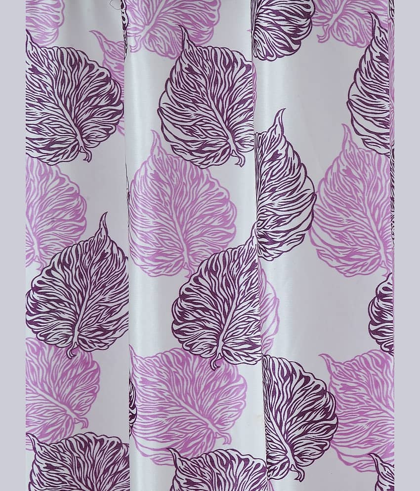 Cortina - Nature Printed Room Darkening Eyelet Curtain-5 Ft-pack of 2 view 2