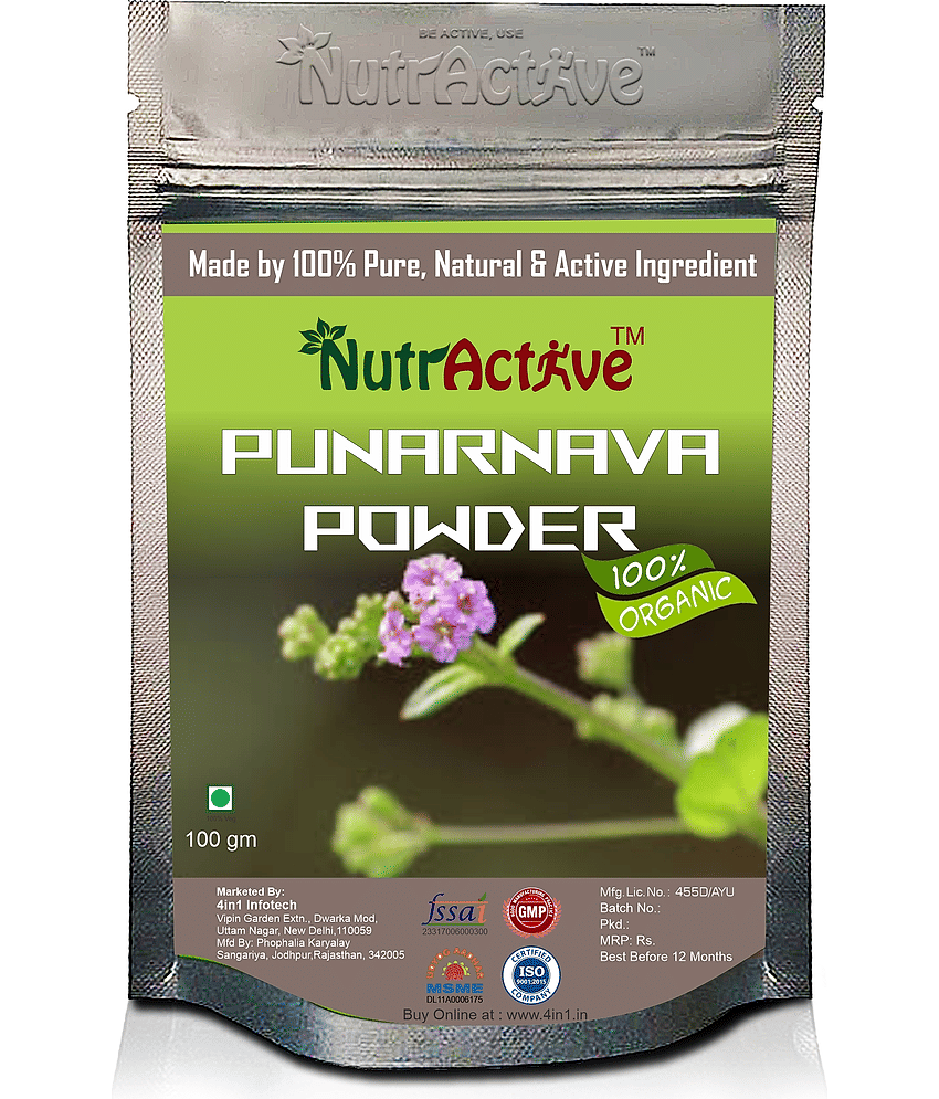 Nutractive Organic Punarnava Powder 200 Gm view 2