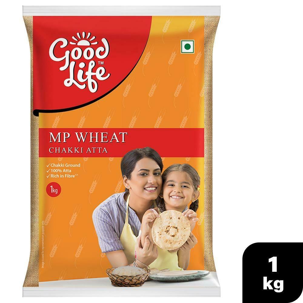 Good Life MP Wheat Chakki Atta 1 kg view 2