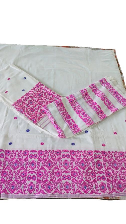 Asomi Cotton Mekhela Chador view 2