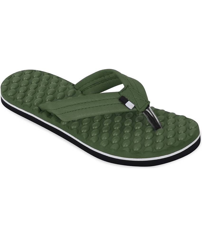 DOCTOR EXTRA SOFT - Brown Women's Massage Flip Flop view 2