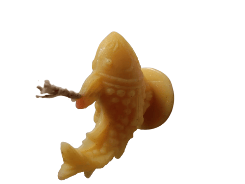 Fish candle view 2