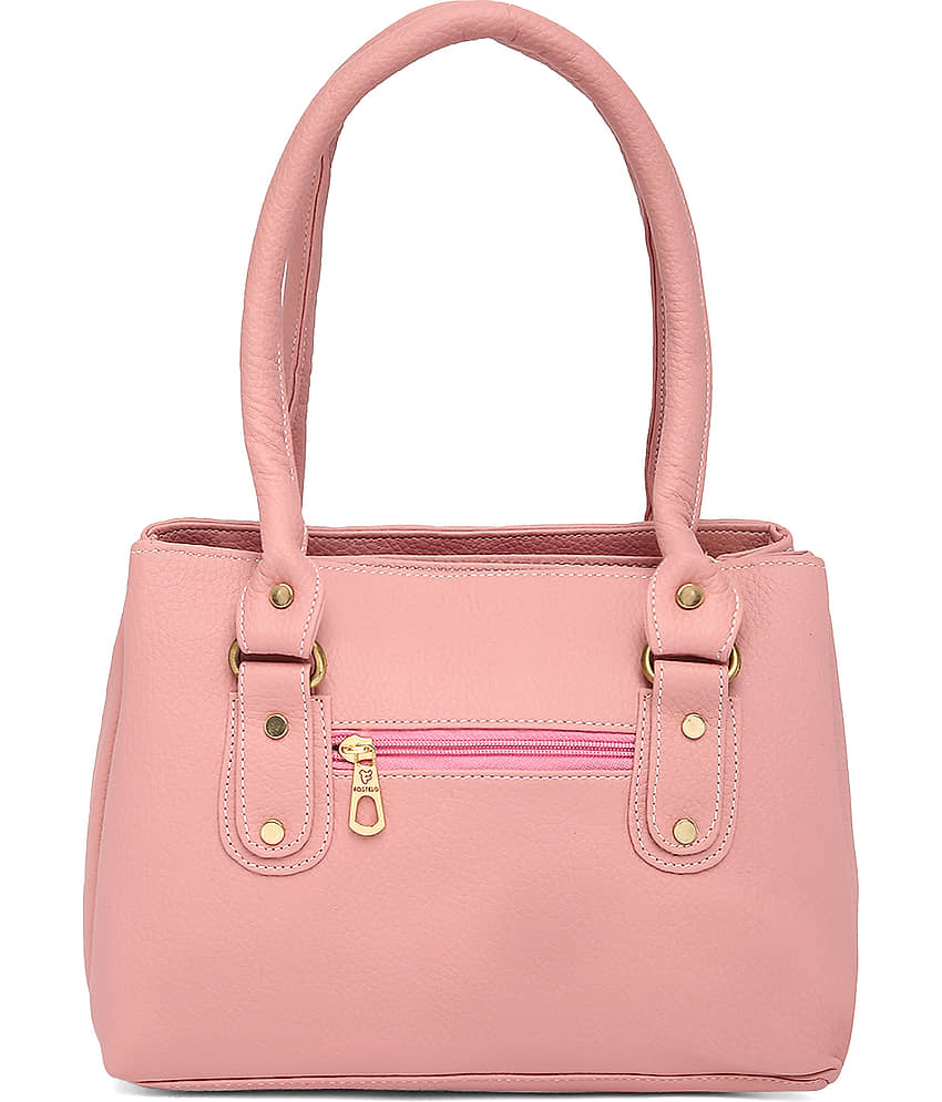 Fostelo - Light Pink PU Shoulder Bag view 2