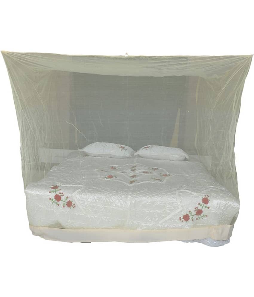 Riddhi Mosquito Net, Machardani Single Nylon Plain Hanging Mosquito Net, Machardani