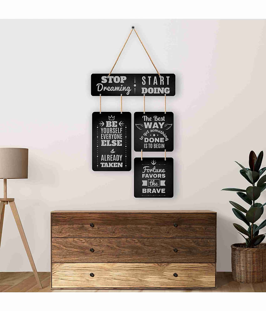 Saf motivational quotes Decorative Plate Multi - Pack of 1 view 2