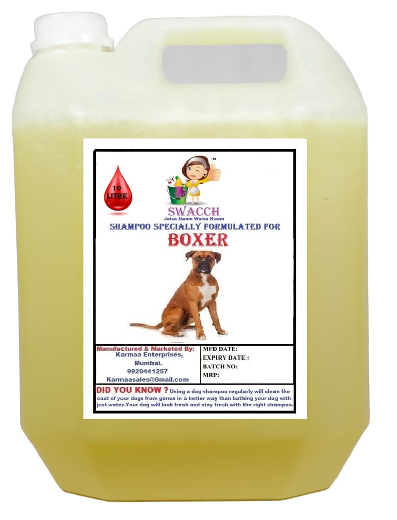 Swacch Shampoo Specially Formulated for Boxer (10 Litre) Lemon view 2