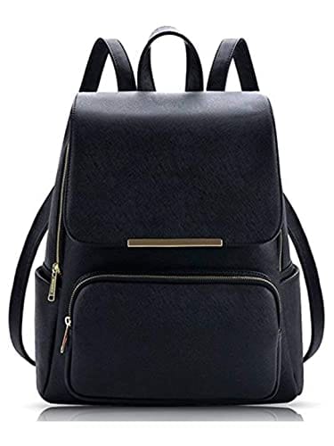 Lychee bags Women's PU Cadence black Backpack