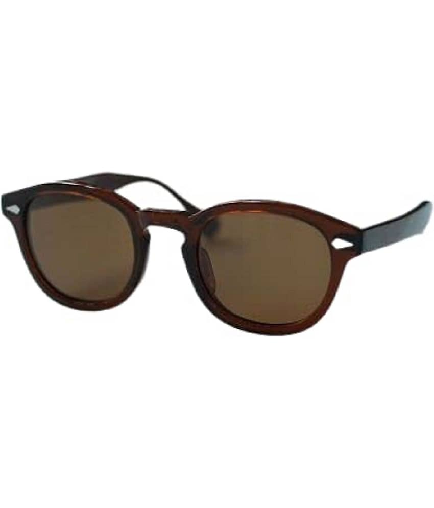 Creature - Brown Round Sunglasses ( Pack of 1 ) view 2