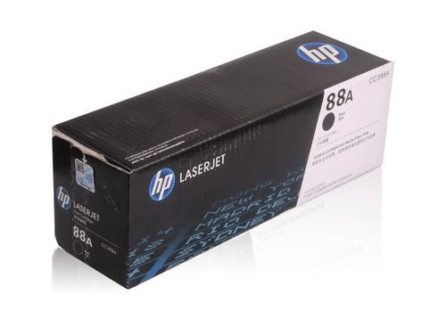HP 88A Black Original LaserJet Toner Cartridge (CC388A) for HP LaserJet Pro P1106, P1108, M1136 MFP, M1213nf MFP, M1216nfh MFP, M1218nfs MFP, M128fn MFP, M128fw MFP Printers