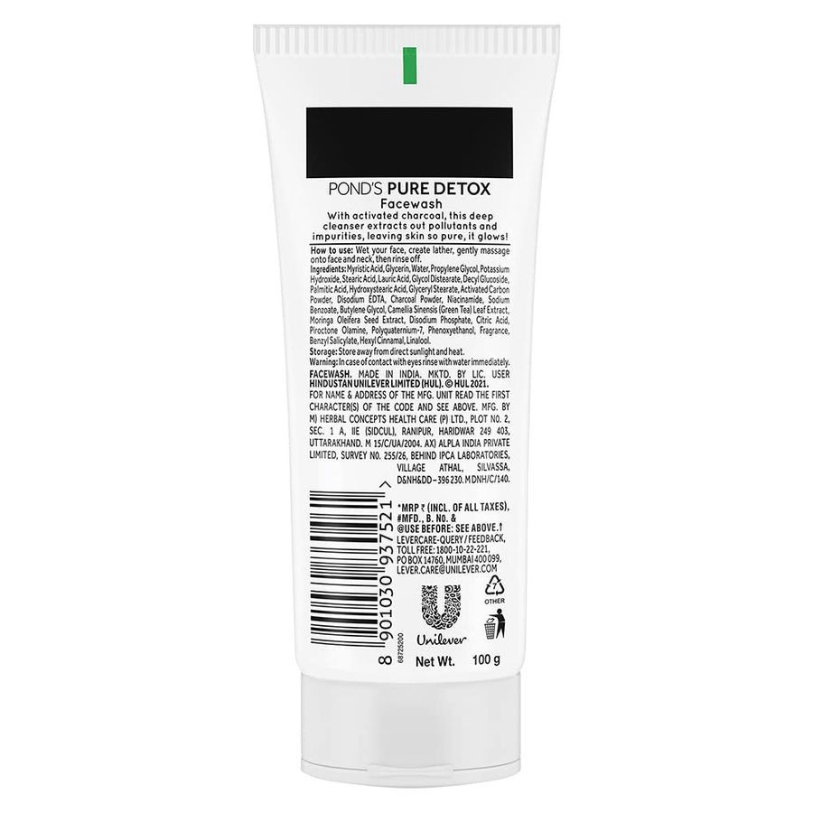 Pond's Pure Detox Face Wash 100 G view 2