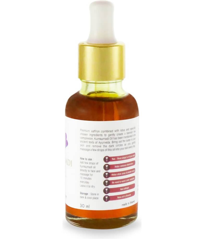 Kerala Ayurveda Kumkumadi Oil 30 ml |Sesame Oil Base | For Glowing, Radiant Blemish Free Complexion view 2