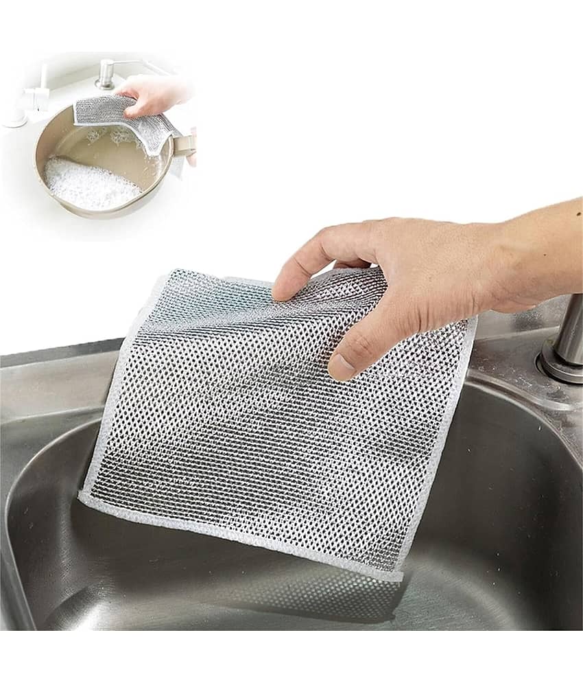 Bhavyta Fabric Cleaning Cloth ( Pack of 5 ) view 2