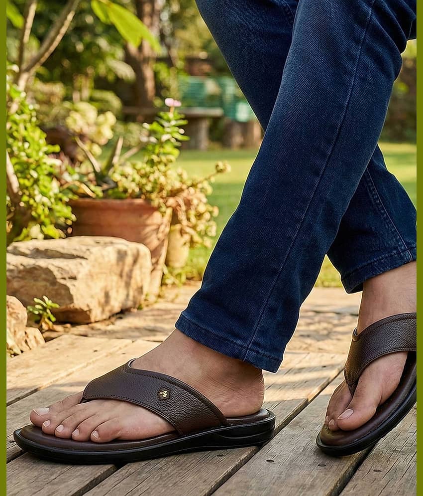 Ajanta - Brown Men's Sandals view 2