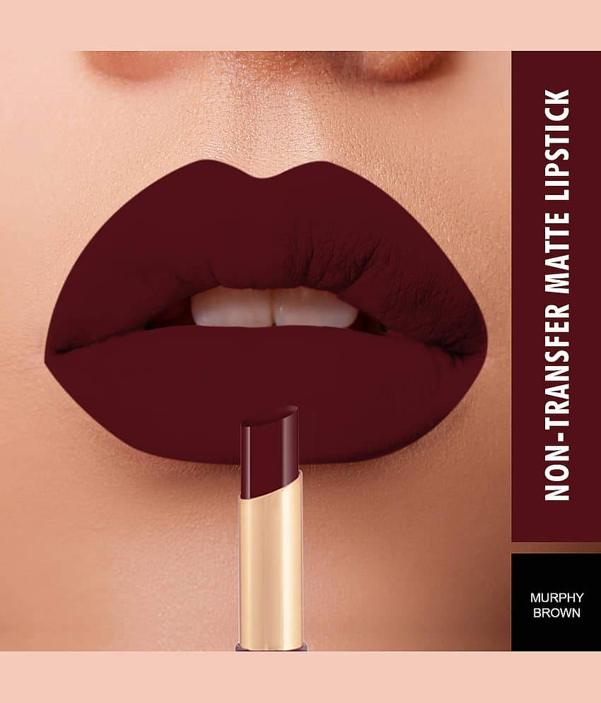 Swiss Beauty Waterproof, Non-Transfer Lipstick (First Love), 2gm view 2