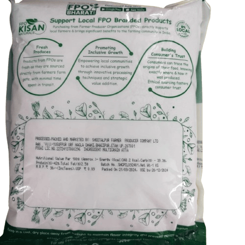 FPO Kisan Naturals Multigrain Atta - 1kg view 2