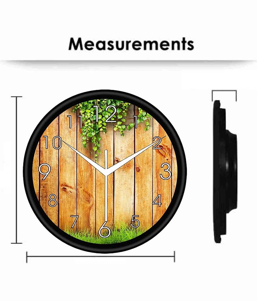 KP CRAFT - Circular Analog Wall Clock view 2