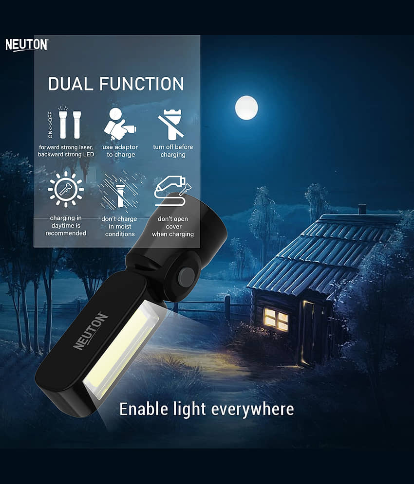 NEUTON PRO - 20W Rechargeable Flashlight Torch ( Pack of 1 ) view 2