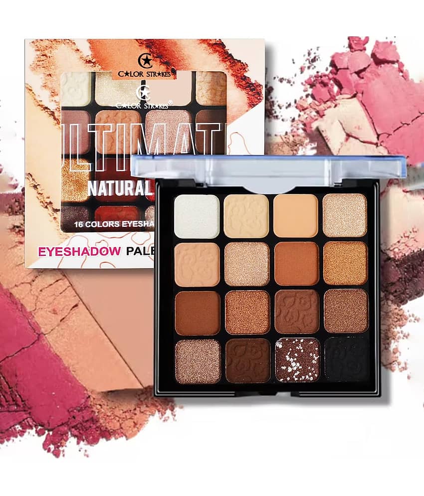 Adbeni Matte & Shimmery 16 Color Eyeshadow Palette 16gm | (Shade-02) view 2