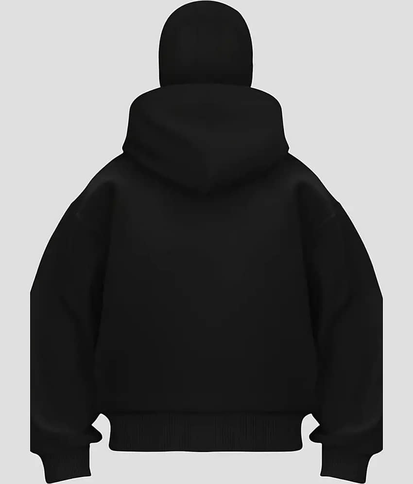Deslizar Fleece Hooded Men's Sweatshirt - Black ( Pack of 1 ) view 2