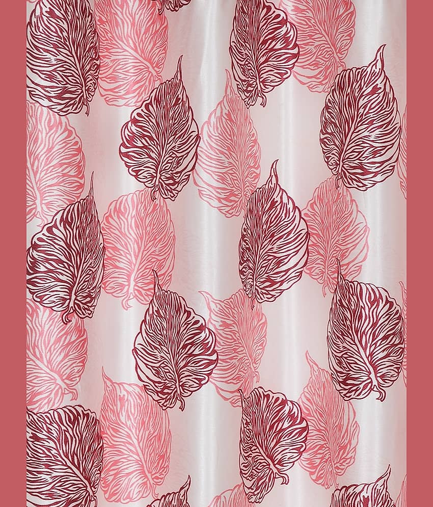 Cortina - Nature Printed Room Darkening Eyelet Curtain-9 Ft-pack of 2 view 2