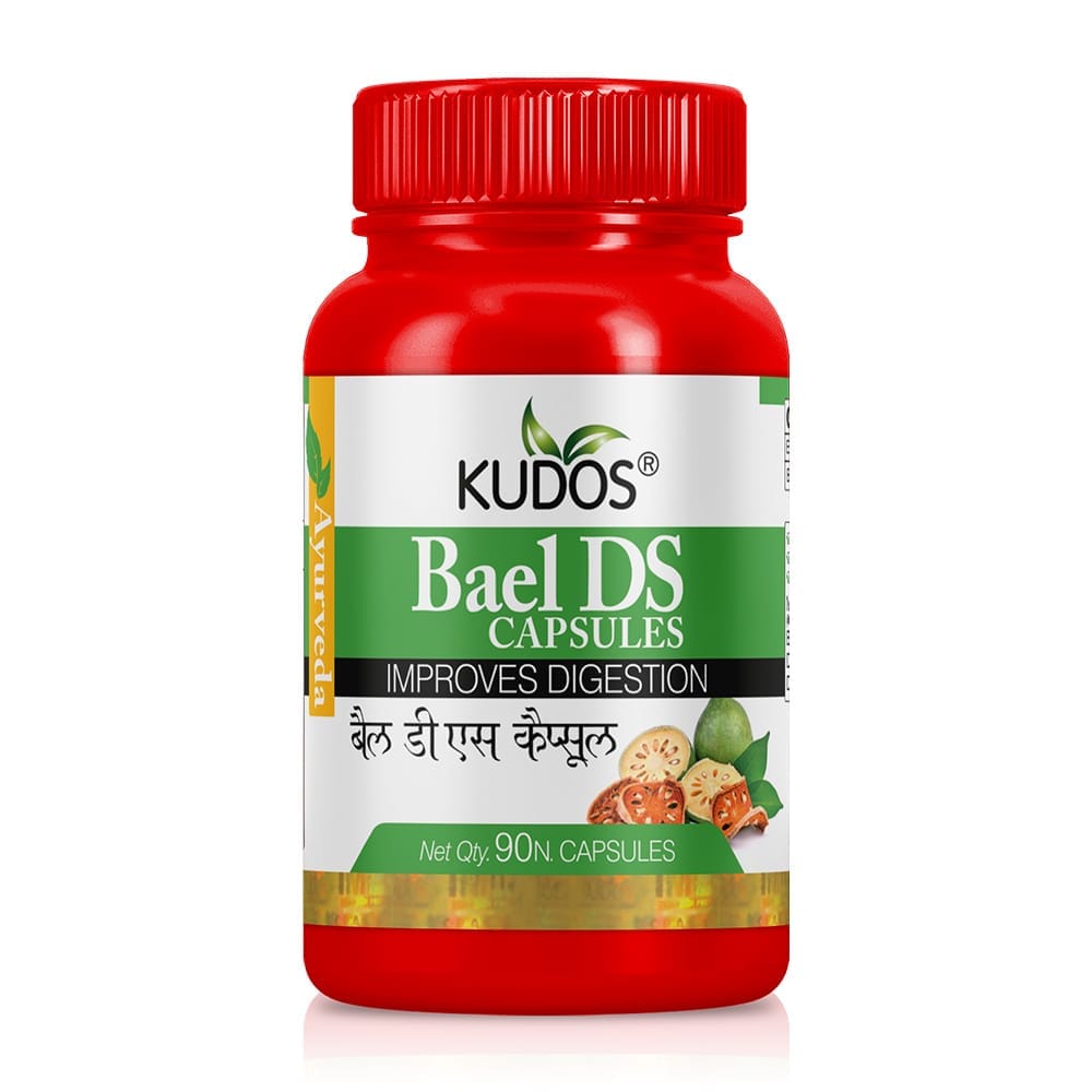 Kudos Bael DS Capsules-Improves Digestion (60 caps) view 2
